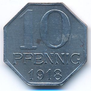 , 10 пфеннигов, 1917