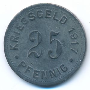 Munster, 25 пфеннигов, 1917