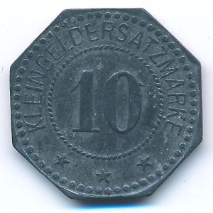 Людвигсхафен., 10 пфеннигов
