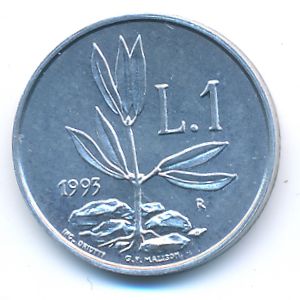 Сан-Марино, 1 лира (1993 г.)