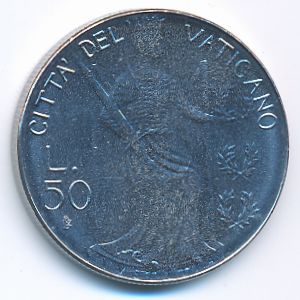 Ватикан, 50 лир (1979 г.)
