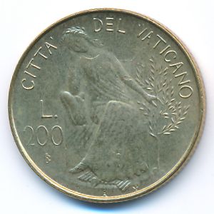Ватикан, 200 лир (1979 г.)