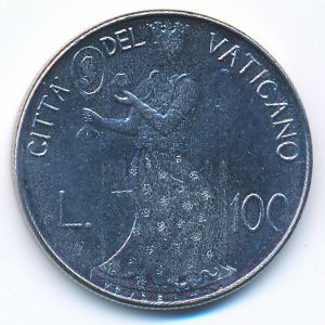 Ватикан, 100 лир (1979 г.)