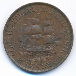 ЮАР, 1 пенни (1926 г.)