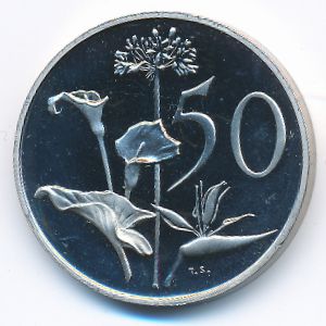 ЮАР, 50 центов (1984 г.)