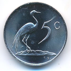 ЮАР, 5 центов (1984 г.)