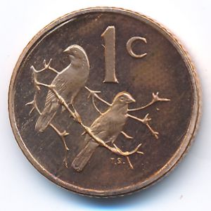 ЮАР, 1 цент (1984 г.)