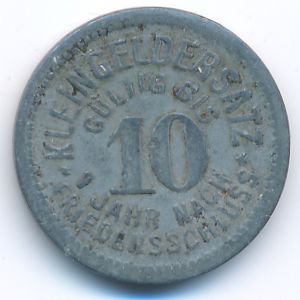 , 10 пфеннигов, 1918