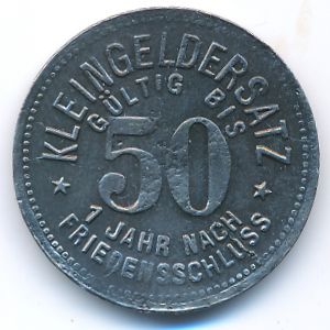 , 50 пфеннигов, 1918
