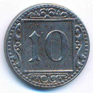 Мюнстер., 10 пфеннигов (1918 г.)