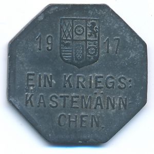 Mulheim, 25 пфеннигов, 1917
