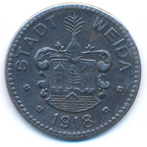 , 50 пфеннигов, 1918