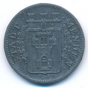 Менден., 10 пфеннигов (1917 г.)