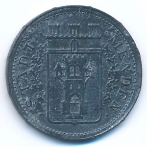 Menden, 50 пфеннигов, 1917