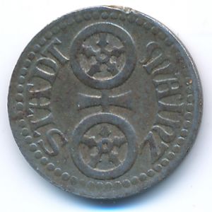Mainz, 5 пфеннигов, 1918