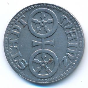 Mainz, 10 пфеннигов, 1918