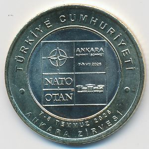 Турция, 5 лир (2026 г.)