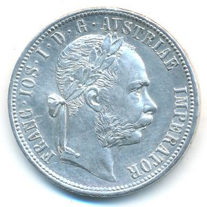 Австрия, 1 флорин (1879 г.)