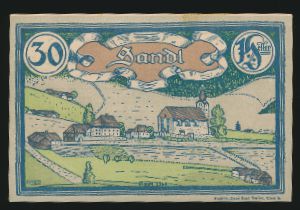 Нотгельды Австрии, 30 геллеров (1920 г.)