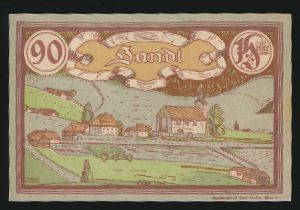 Нотгельды Австрии, 90 геллеров (1920 г.)