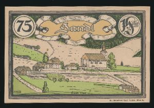 Нотгельды Австрии, 75 геллеров (1920 г.)