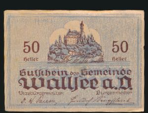 Нотгельды Австрии, 50 геллеров (1920 г.)