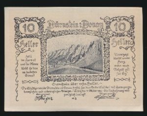 Нотгельды Австрии, 10 геллеров (1920 г.)