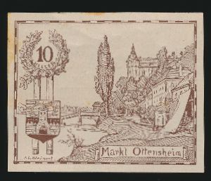 Нотгельды Австрии, 10 геллеров (1920 г.)