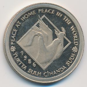 Турция, 1000 лир (1986 г.)