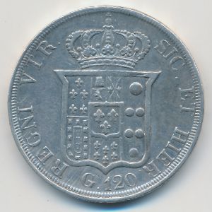 Неаполь и Сицилия, 120 гран (1836 г.)