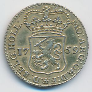 Гелдерланд, 1/4 гульдена (1759 г.)