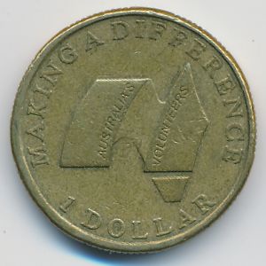 Австралия, 1 доллар (2003 г.)