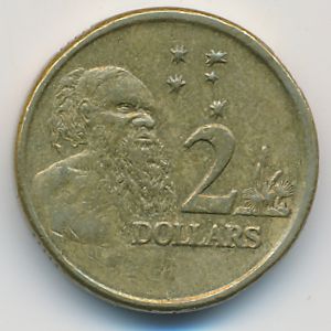 Австралия, 2 доллара (2001 г.)