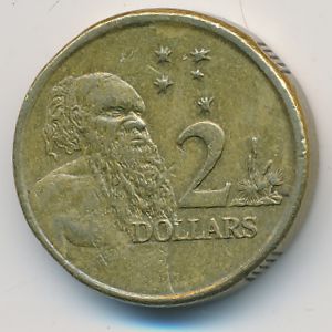 Австралия, 2 доллара (2002 г.)