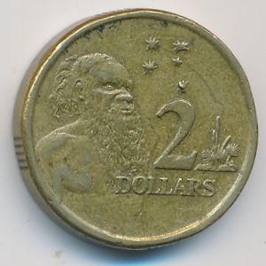Австралия, 2 доллара (2002 г.)