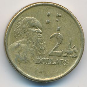 Австралия, 2 доллара (2004 г.)