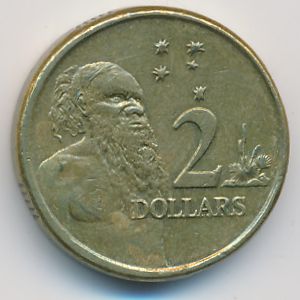 Австралия, 2 доллара (2005 г.)