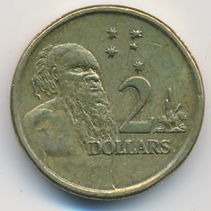 Австралия, 2 доллара (2008 г.)
