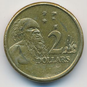 Австралия, 2 доллара (2009 г.)
