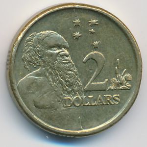 Австралия, 2 доллара (2009 г.)