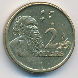 Австралия, 2 доллара (2013 г.)