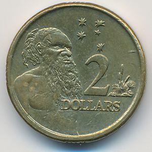 Австралия, 2 доллара (2013 г.)