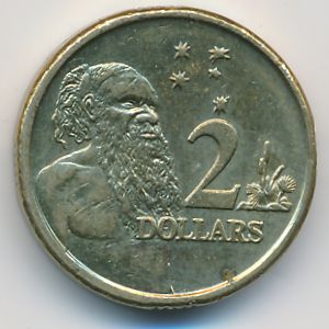 Австралия, 2 доллара (2016 г.)