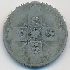 Великобритания, 1 флорин (1922 г.)