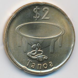 Фиджи, 1 доллар (2022 г.)