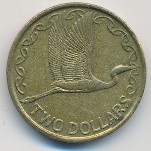 Новая Зеландия, 2 доллара (1991 г.)