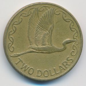 Новая Зеландия, 2 доллара (1998 г.)