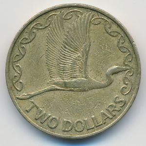 Новая Зеландия, 2 доллара (2002 г.)