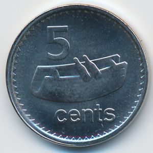 Фиджи, 5 центов (2010 г.)