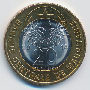 Мавритания, 20 угий (2014 г.)